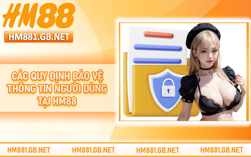 Các quy định bảo vệ thông tin người dùng tại HM88