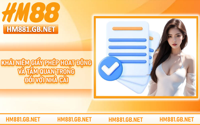 Khái niệm giấy phép hoạt động và tầm quan trọng đối với nhà cái