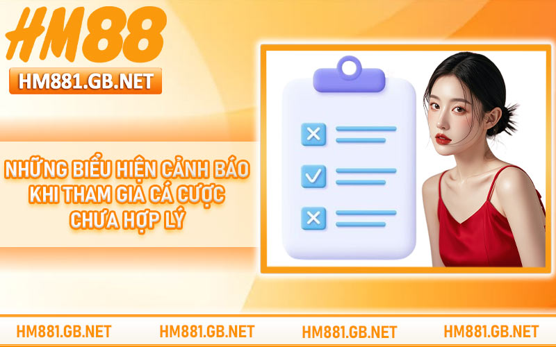 Những biểu hiện cảnh báo khi tham gia cá cược chưa hợp lý